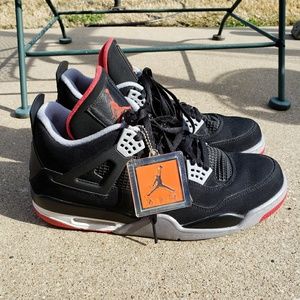 Jordan 4 Retro Black Cement 2012 Size 13 EUC